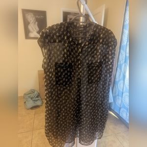 Kalijati see thru blouse